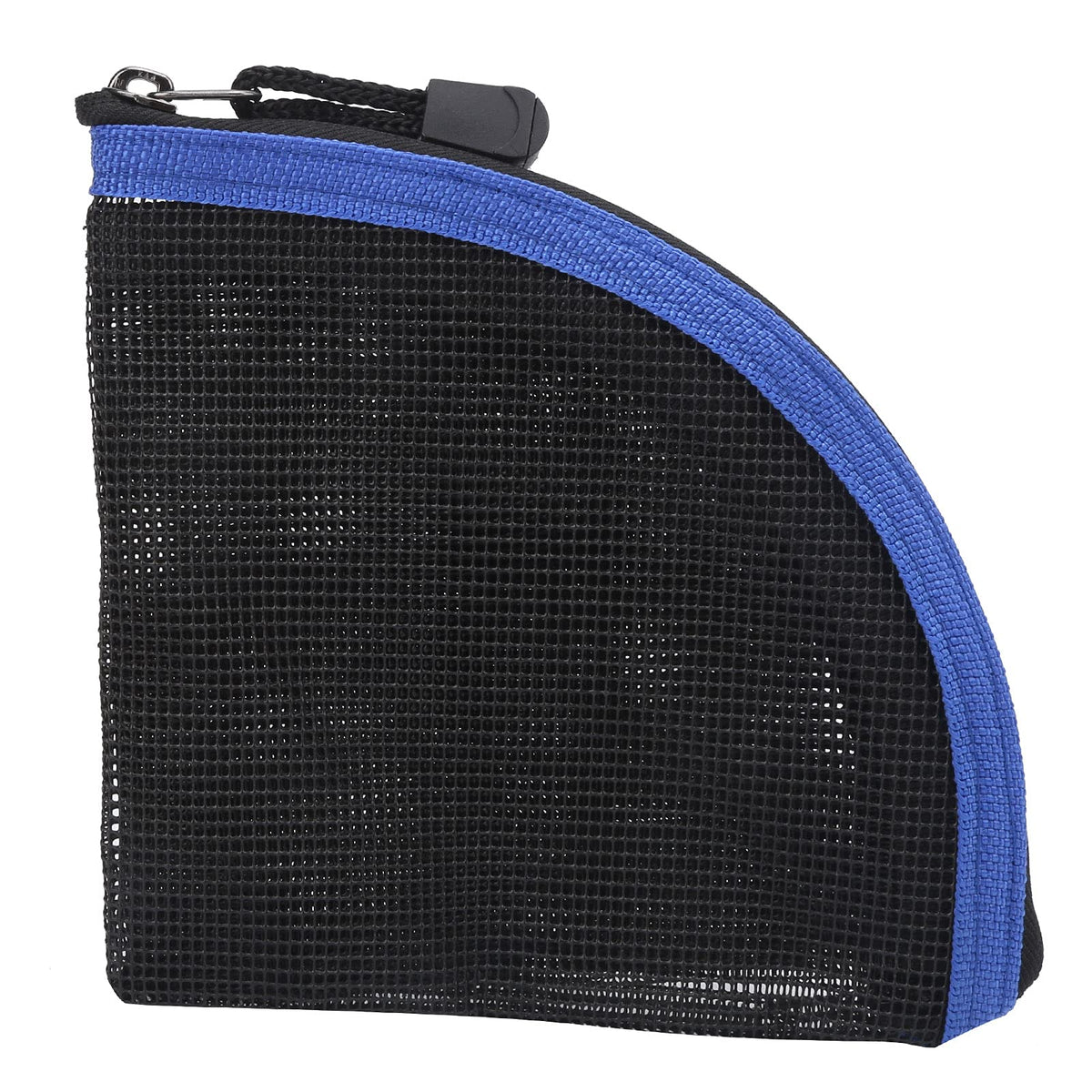 BORDSTRACT fly fishing line wallet open reveals seven mesh tippet slots for easy access.