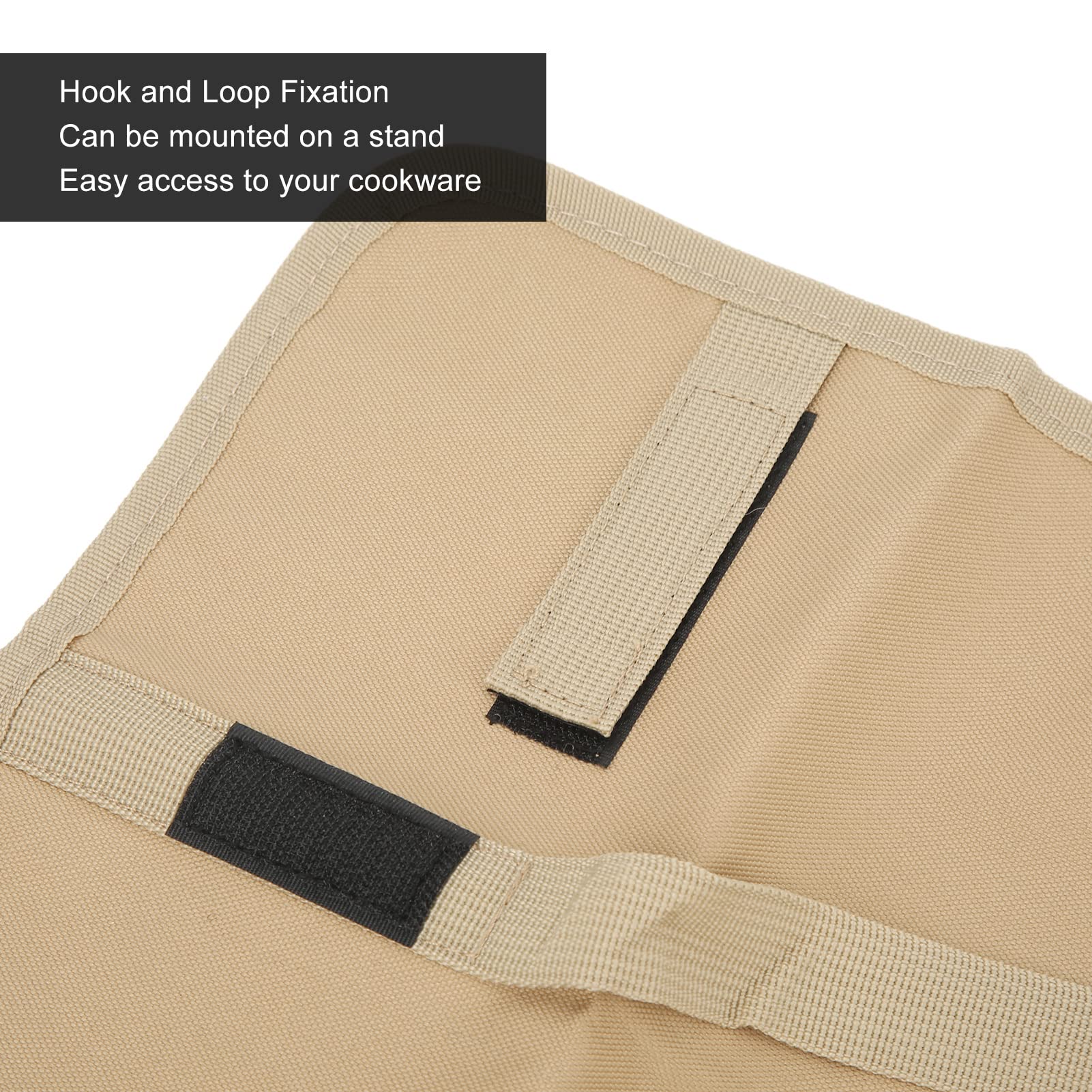 BORDSTRACT roll-up storage keeps items contained while traveling.
