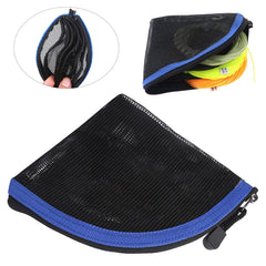 BORDSTRACT tippet-wallet zipper-closure closed protects lines during rugged river adventures.