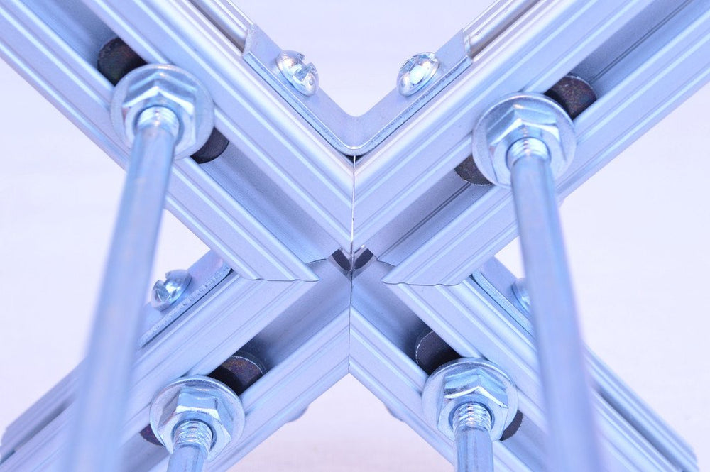 BORED? PARACORD! X Jig close-up highlights durable alloy steel construction.