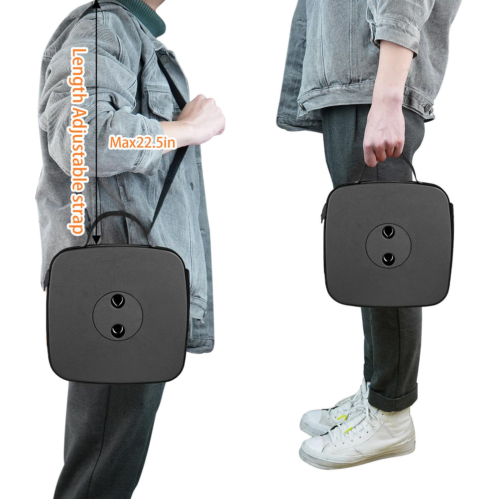 Boreeman collapsible stool outdoor usage images suggest quick seating at campsites and barbecues