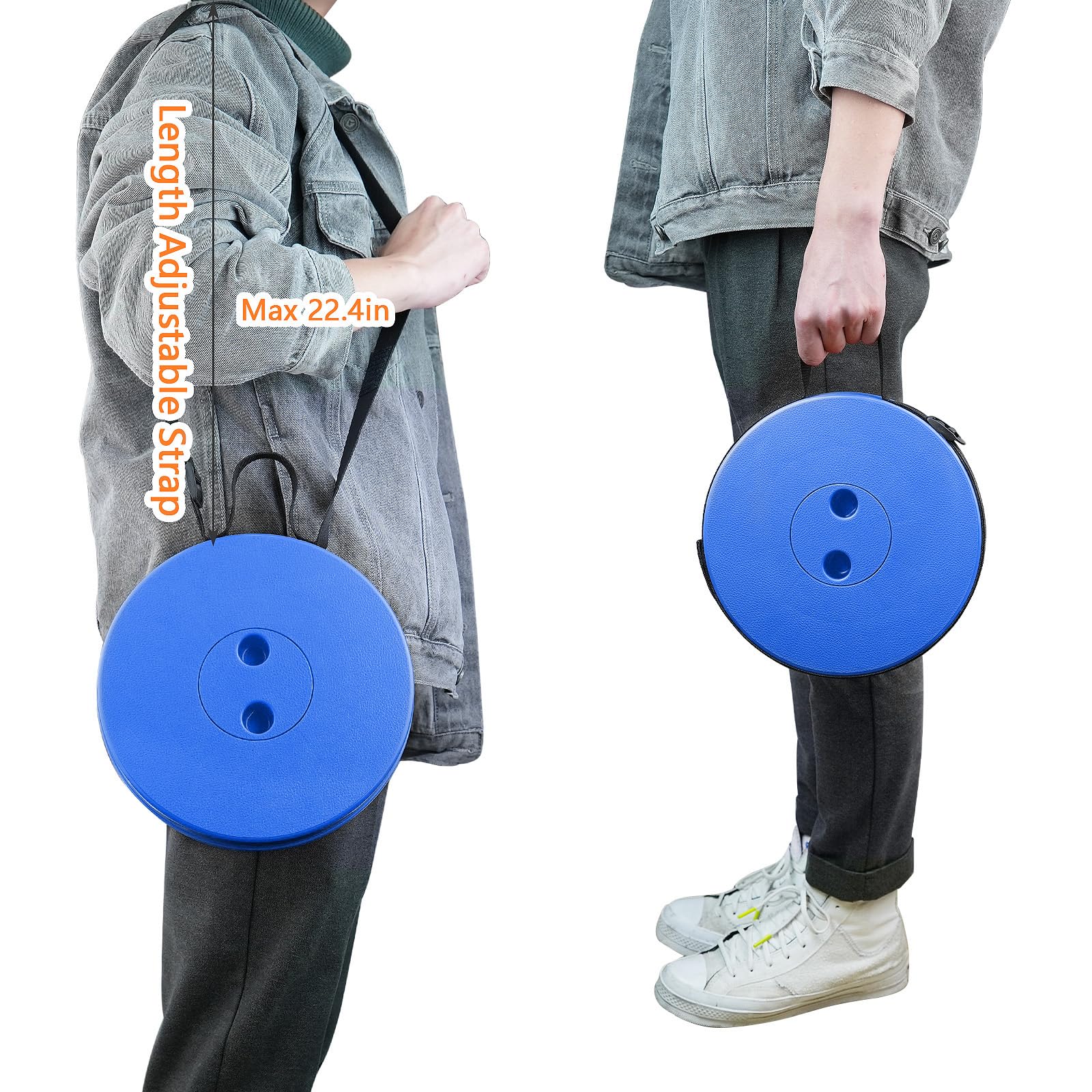 Boreeman folding stool side-reinforced emphasizes stability and tilt resistance in rugged environments.