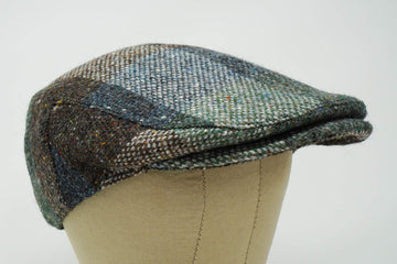 Quilted lining of Galway Patchwork cap adds cozy warmth in cool weather.