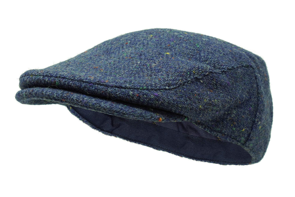 Borges & Scott Galway tweed cap front view showing classic style and warmth for cool days