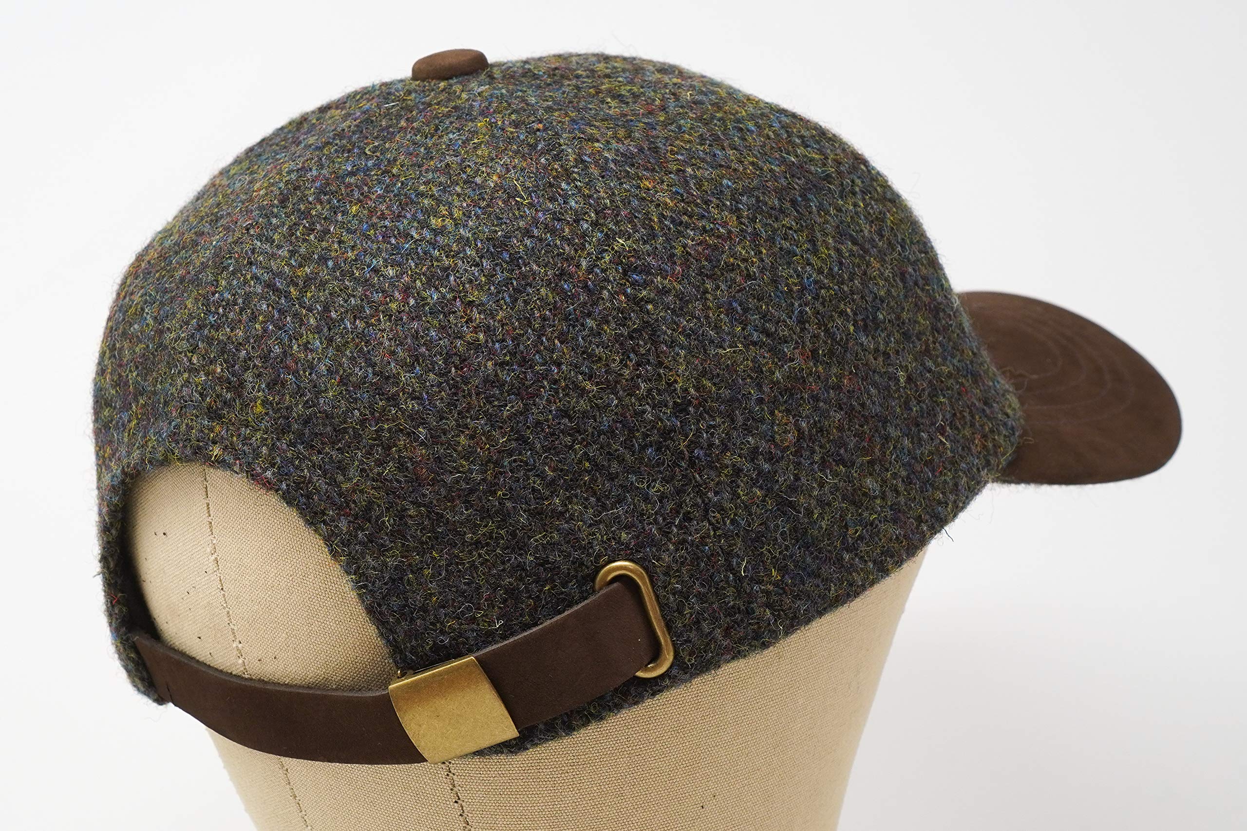 Borges & Scott Munro cap nubuck detail showing refined texture