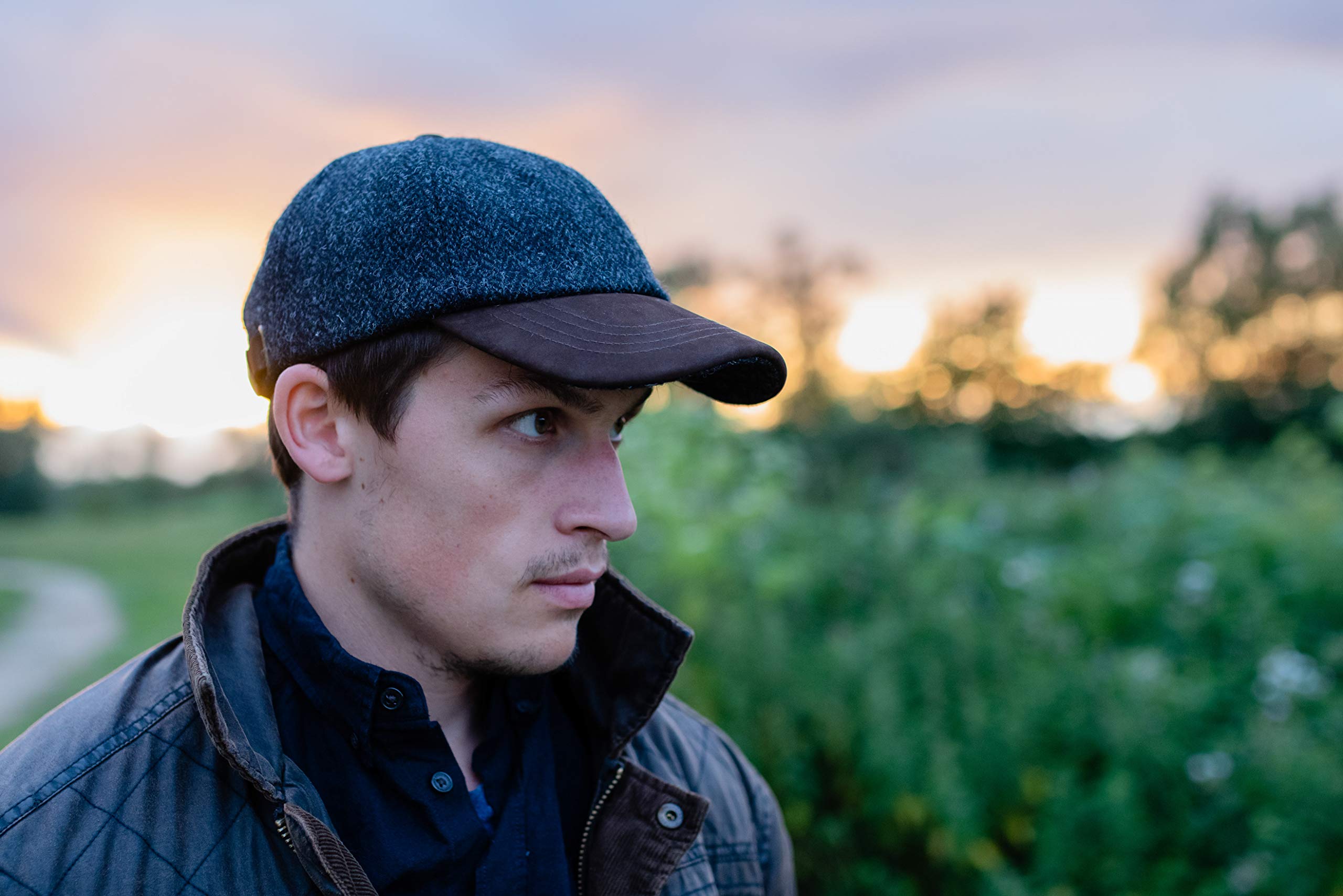 Munro easy-care, travel-friendly cap ideal for on-the-go use by Borges & Scott.