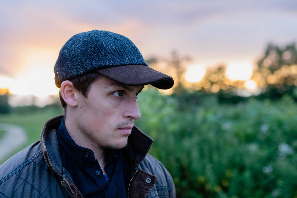 Munro easy-care, travel-friendly cap ideal for on-the-go use by Borges & Scott.