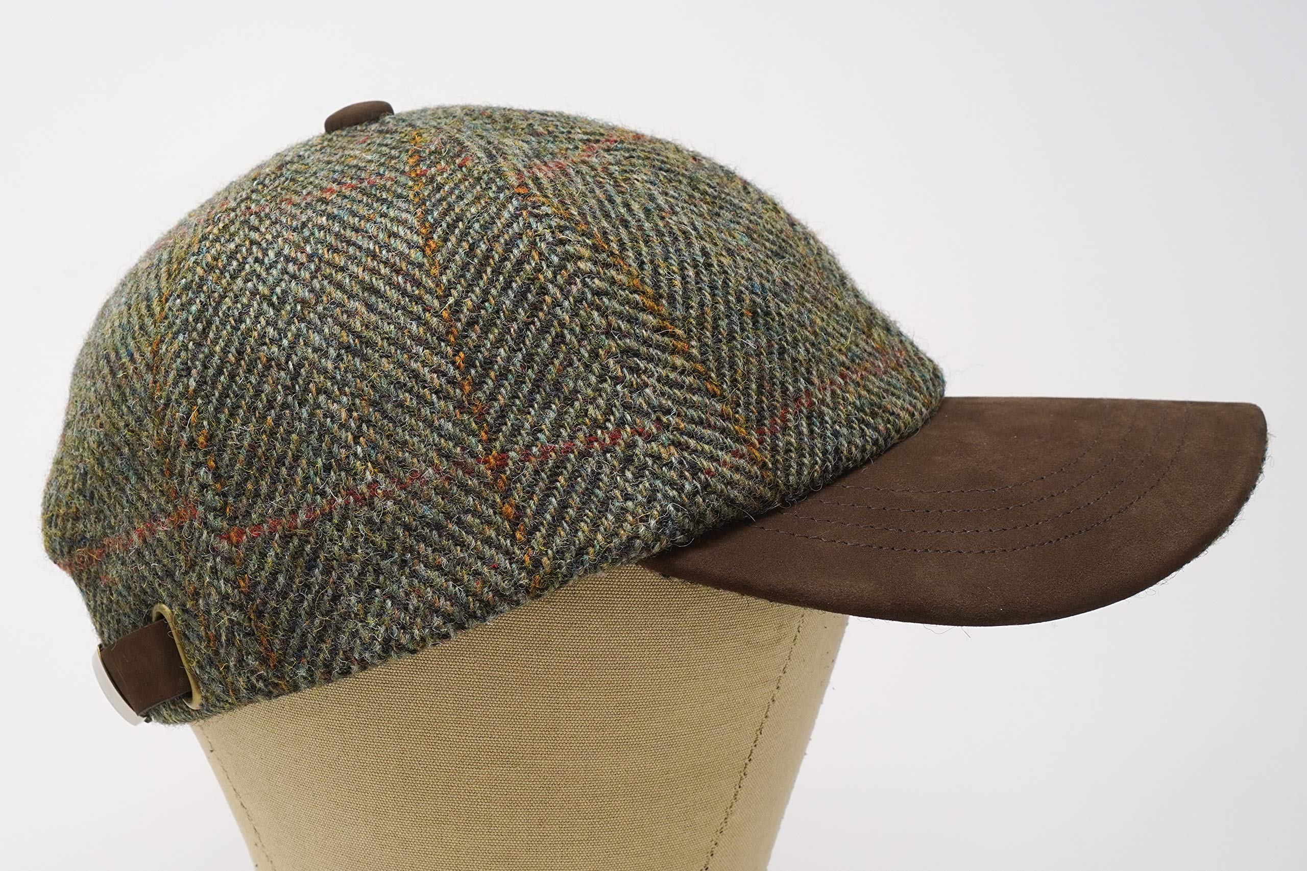 Borges and Scott Munro cap close-up shows soft Scottish wool
