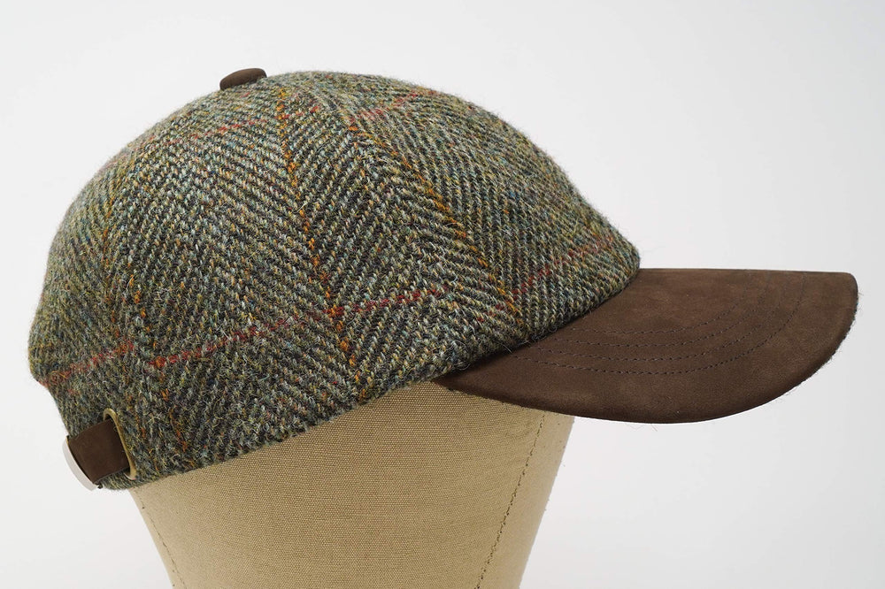 Borges and Scott Munro cap close-up shows soft Scottish wool