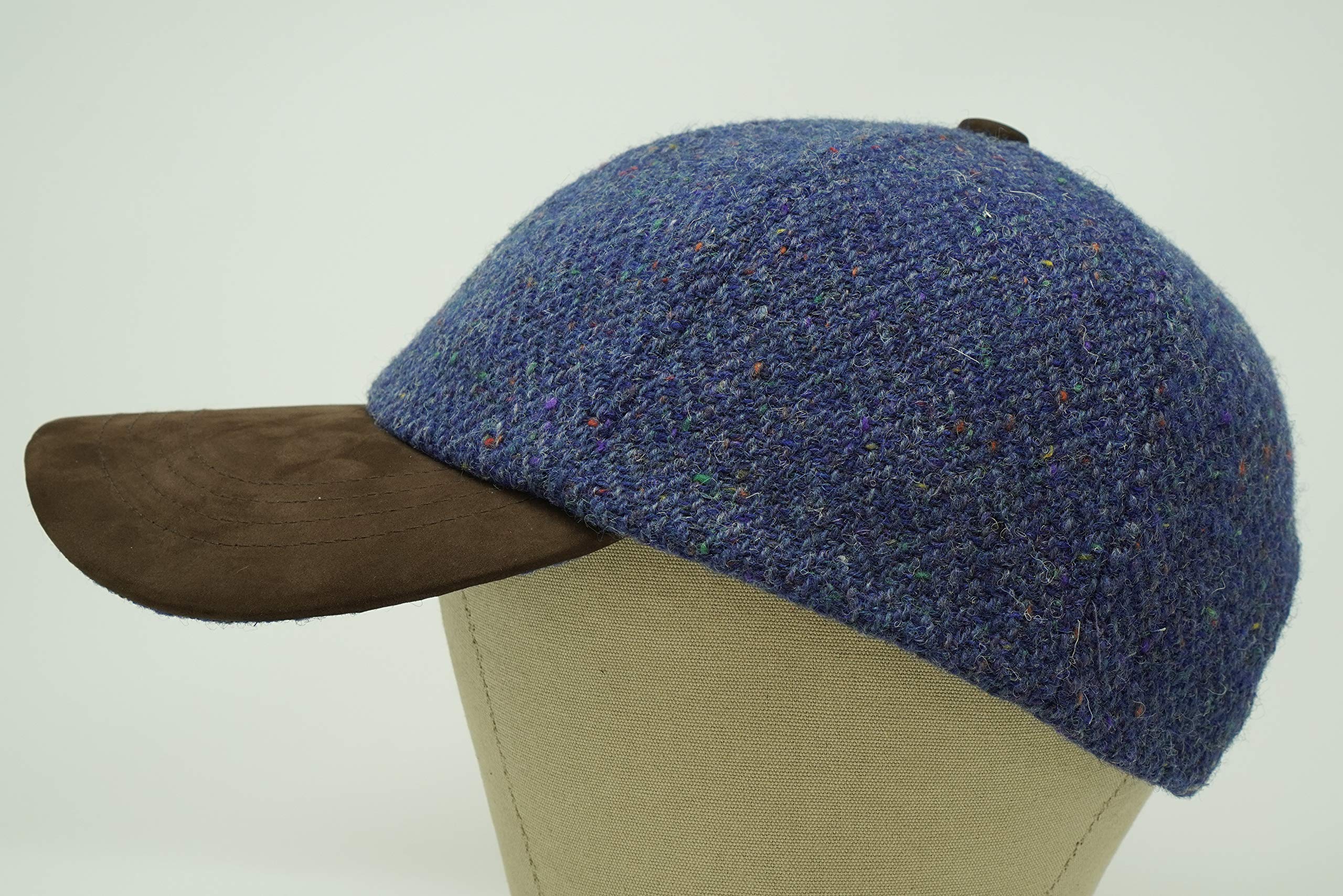Borges and Scott The Sligo cap Irish tweed texture highlights heritage craftsmanship.