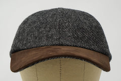 Borges and Scott The Sligo tweed texture close-up.