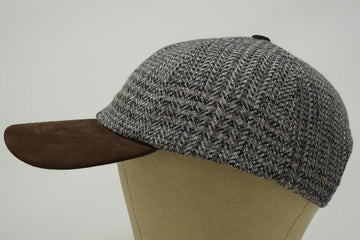 The Sligo cap Irish tweed close-up highlights durability and heritage.
