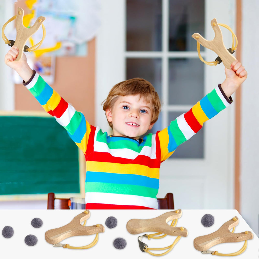 Bornerwhite natural wood slingshot ready for durable, long-lasting use.