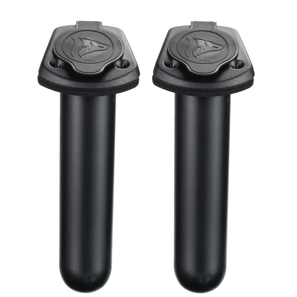 Low-profile flush mount design on Borogo rod holders
