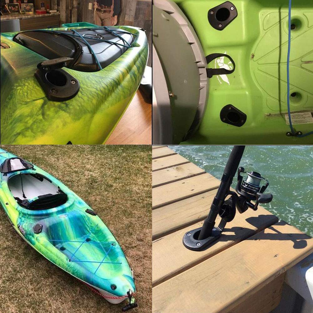 Cap cover included with the Borogo kayak rod holders