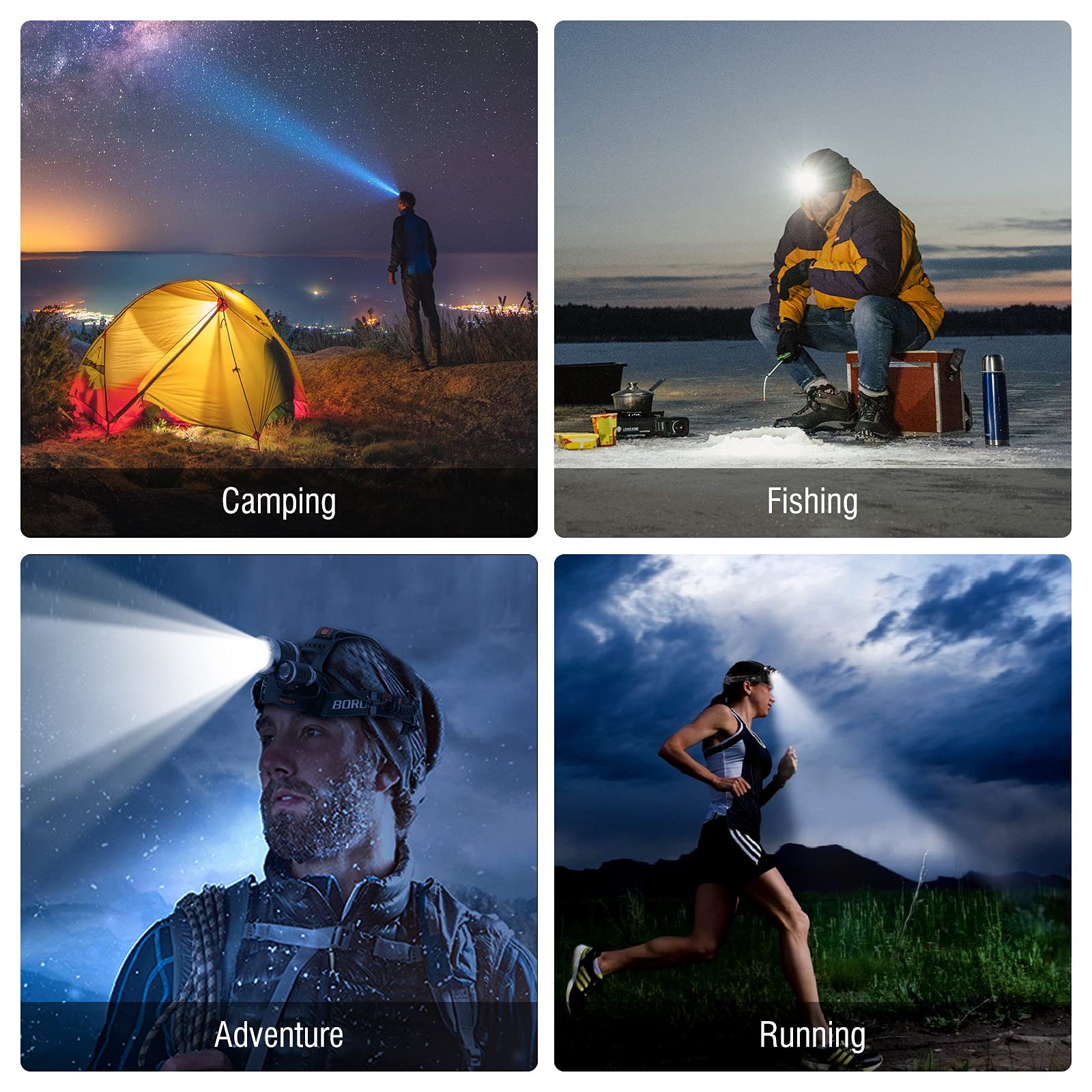 BORUIT RJ-3000 rugged aluminum body built for outdoor use