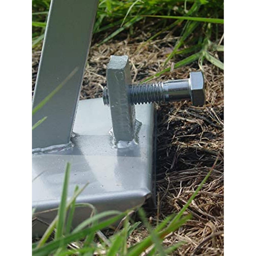 Boss Buck Foot Pad helps deter hogs and cattle from tipping feeders.
