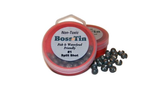 Boss Tin lead-free refill pack supports safer waters and easy reloading.
