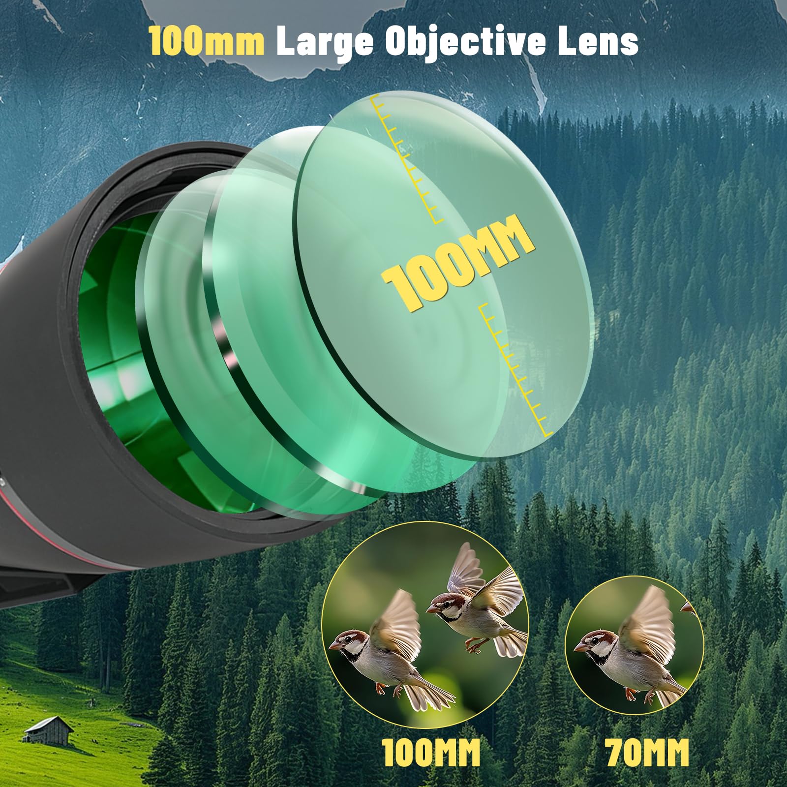 BOSTRON BAK4 prism close-up demonstrating sharp clarity and light transmission