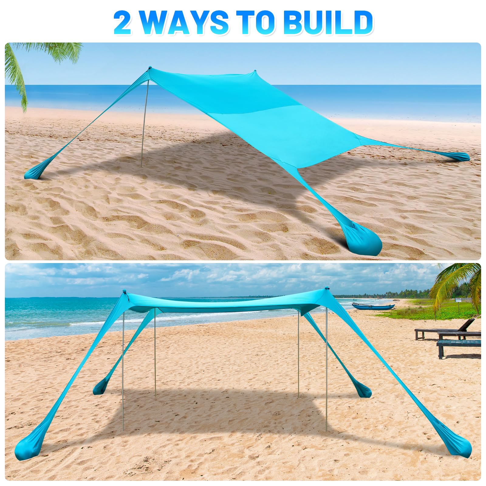 BOTINDO backyard picnic use-case canopy shading for family time.