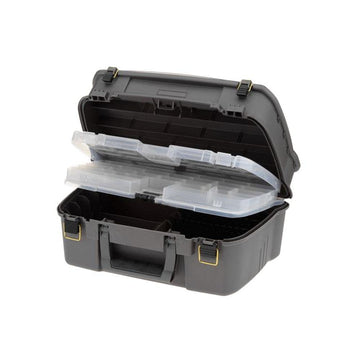 Bottom spinnerbait racks for efficient storage