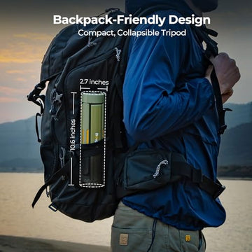 BougeRV camping light hanging hook enables tent or backpack use.