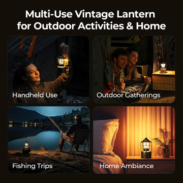 BougeRV VL01 package includes lantern, USB-C cable, and manual.