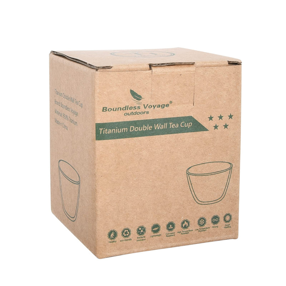 Boundless Voyage packaging option: single cup without carton.