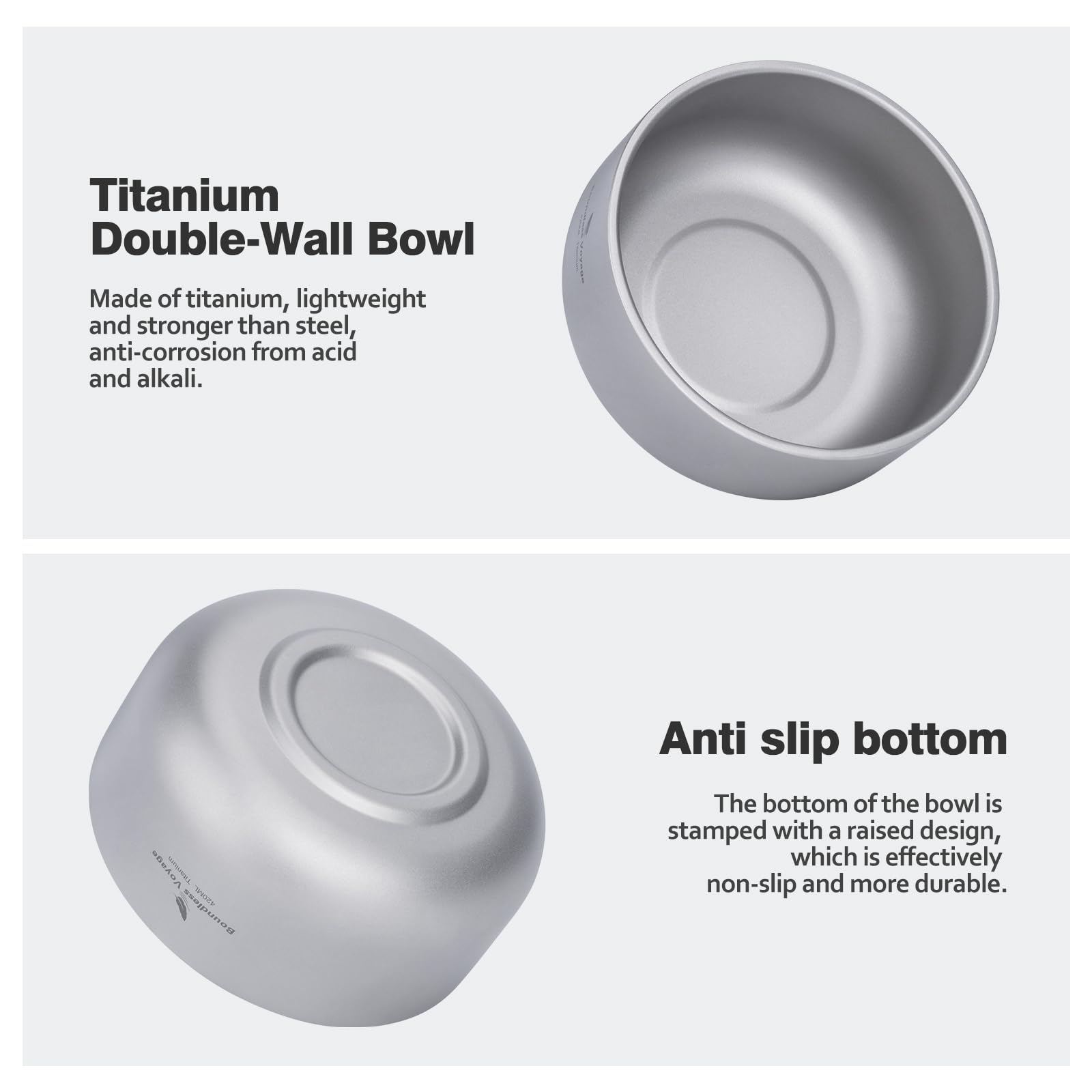 Boundless Voyage anti-scalding design keeps fingers safe while eating.