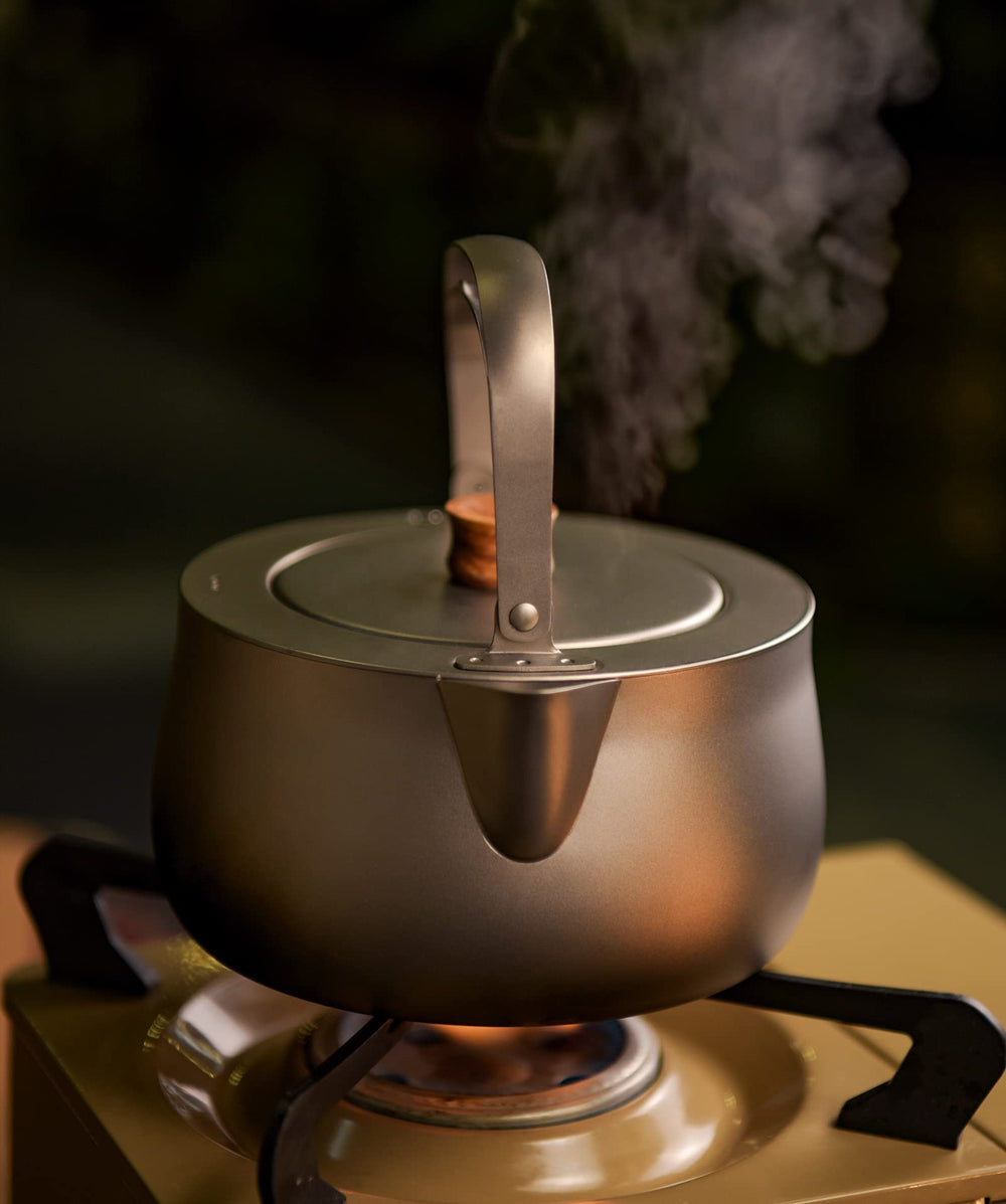Boundless Voyage backpack-ready kettle makes camp cooking easier.