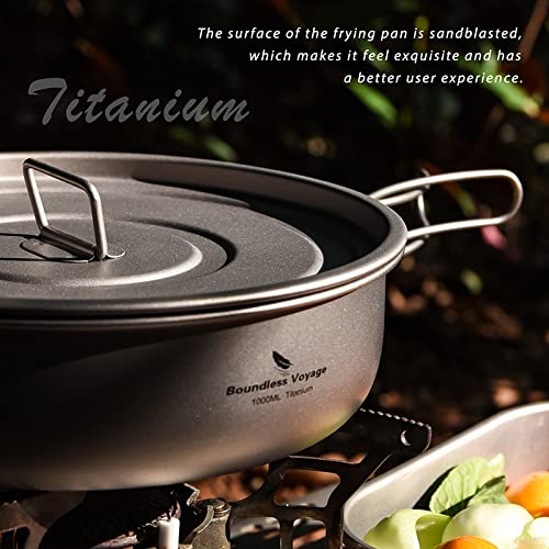 Boundless Voyage camping-ready pan designed for outdoor adventures.