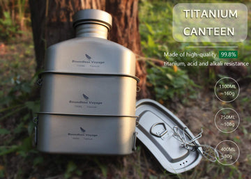 Boundless Voyage canteen lid for quick pouring and efficient heat control.