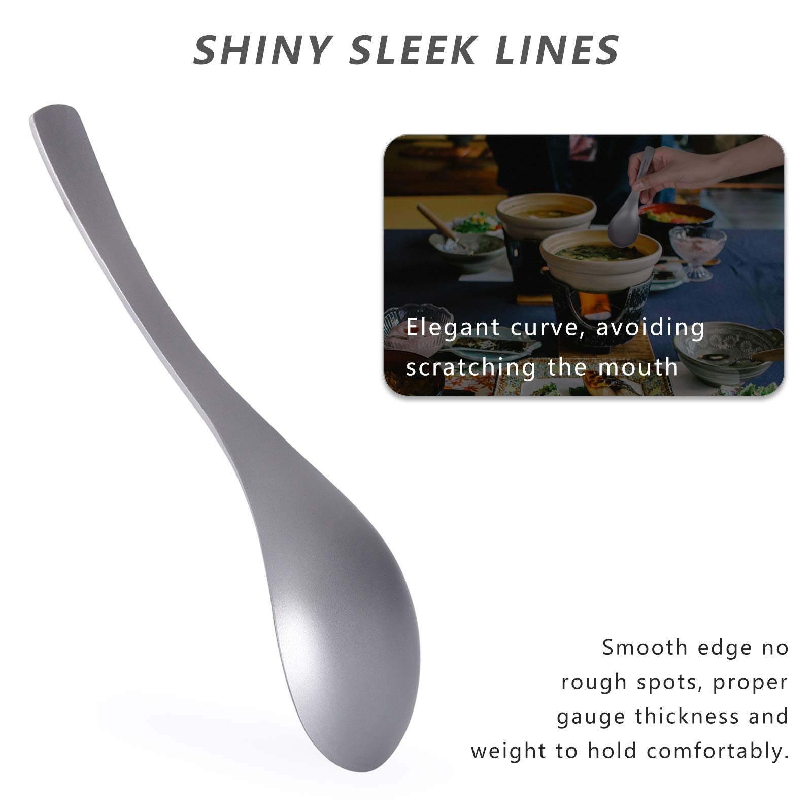 Boundless Voyage classic design spoon fits any table setting.