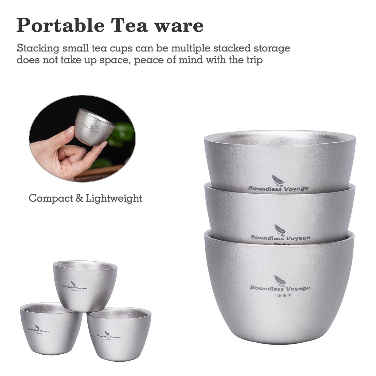 Boundless Voyage coating-free finishes resist fading and are dishwasher safe.