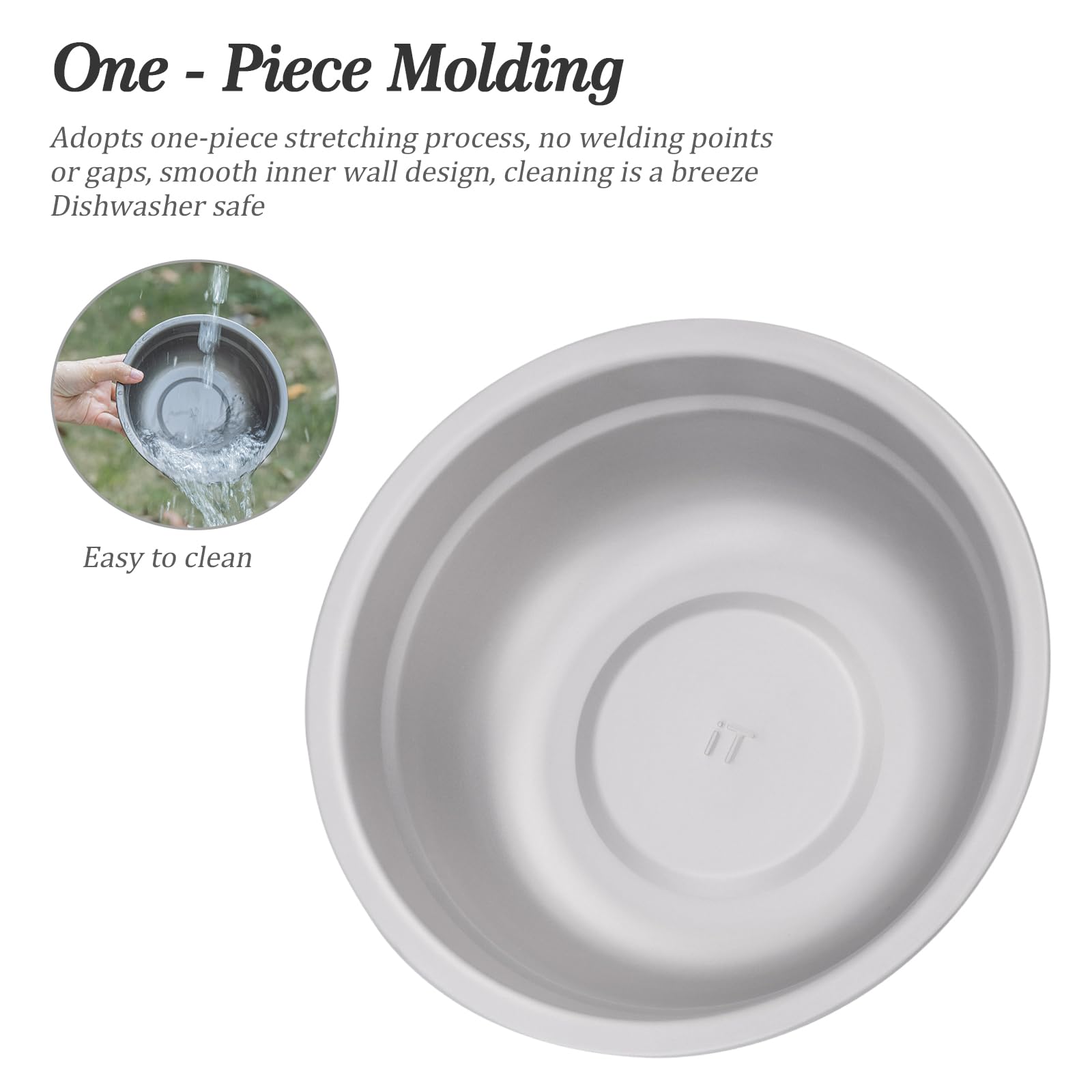 Boundless Voyage deepened basin design providing ample capacity for soups and noodles
