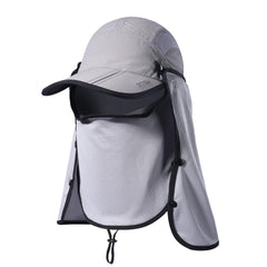 Boundless Voyage detachable sun hat with 360° brim for full sun coverage.