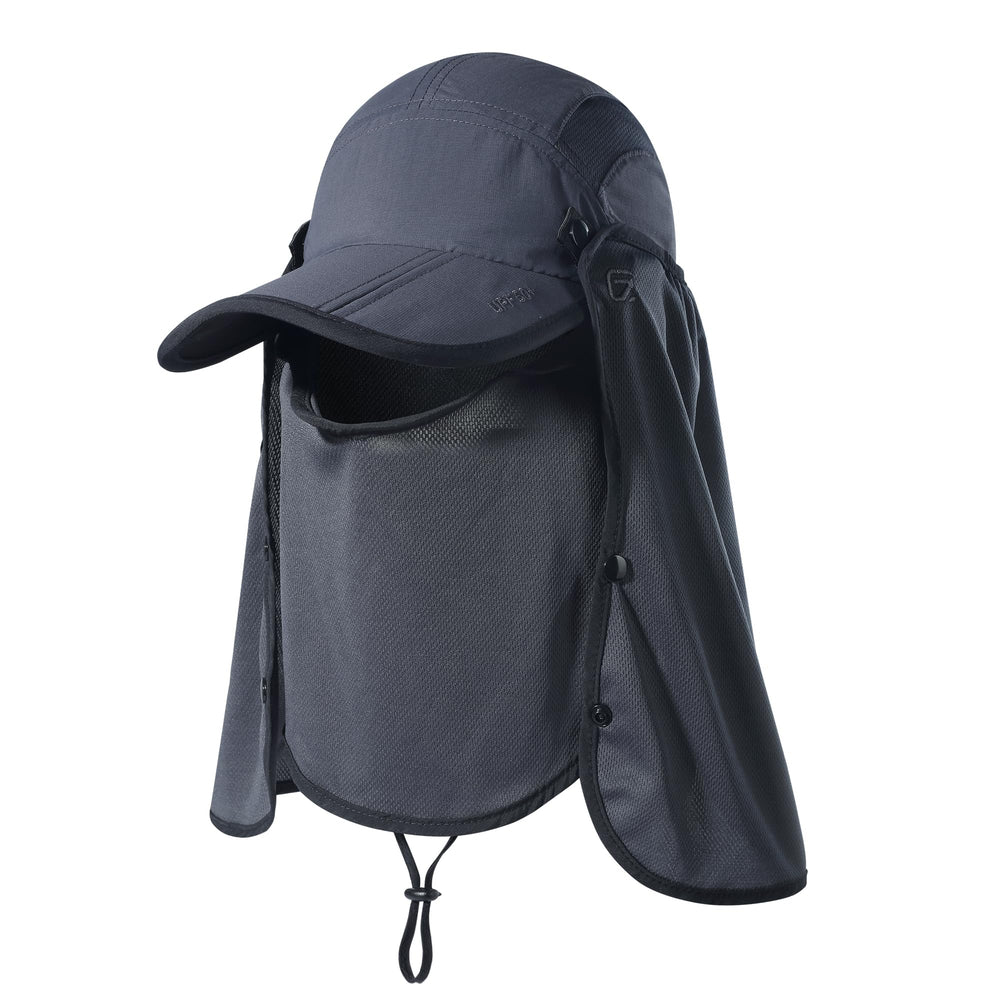 Boundless Voyage detachable sun hat with 360° UPF protection for outdoor sun safety