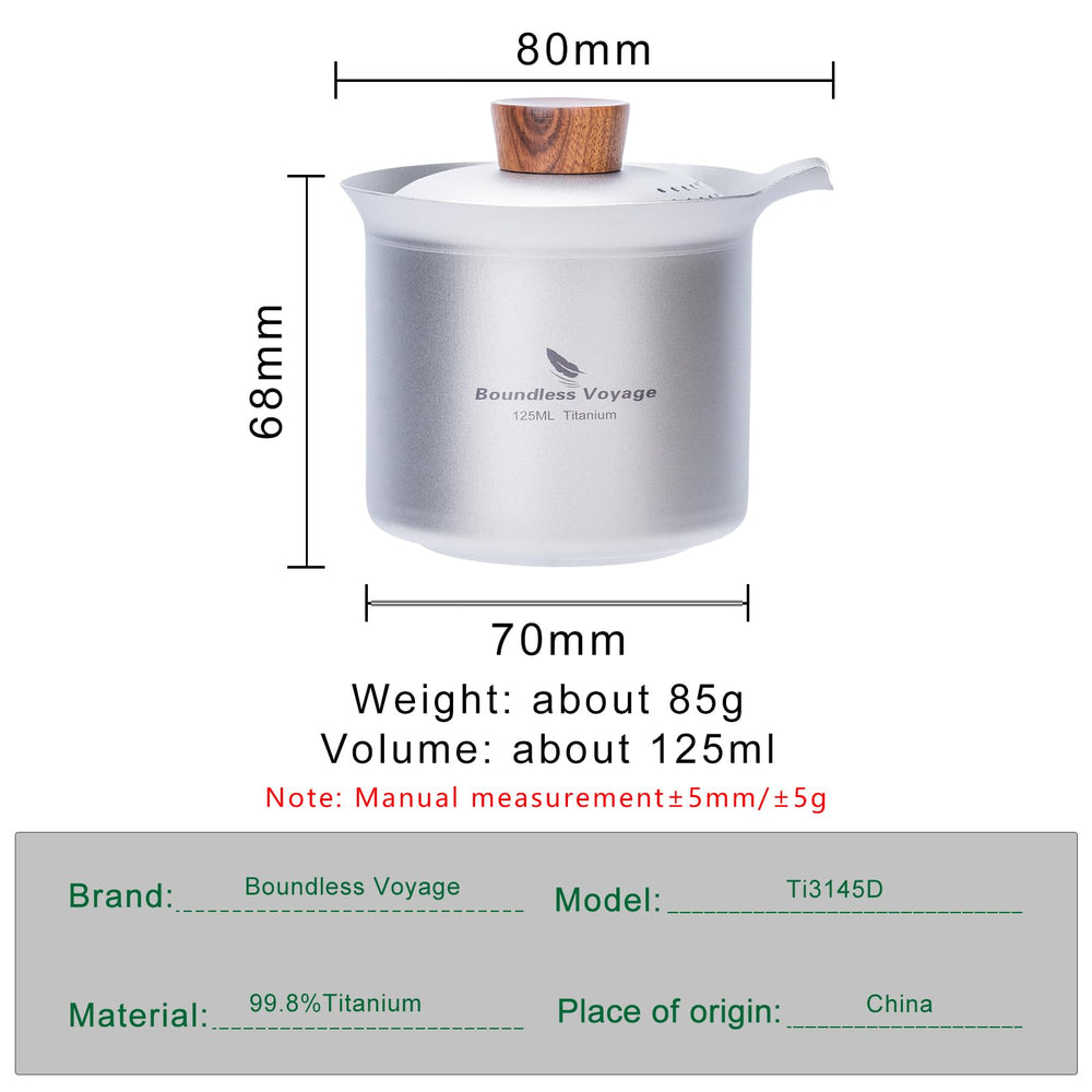 Boundless Voyage double-layer teacup preserves beverage temperature outdoors