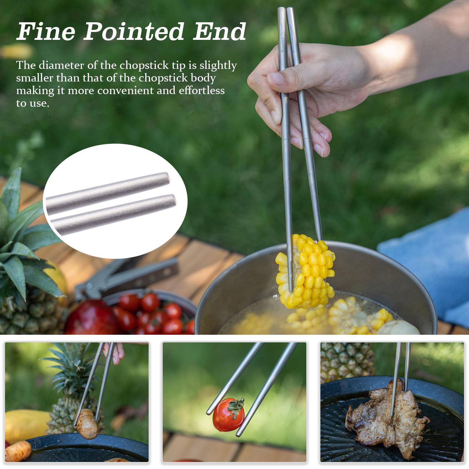 Boundless Voyage durable titanium utensils built for years of use