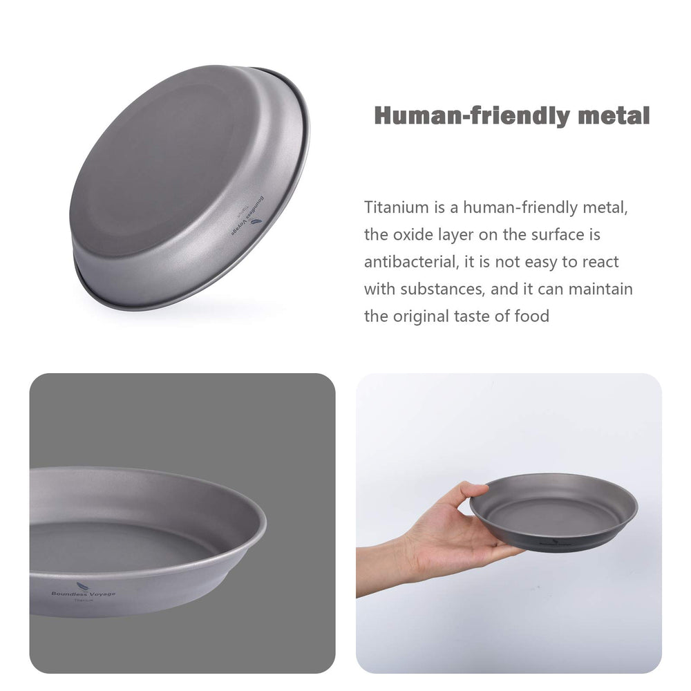 Boundless Voyage easy-clean titanium surface without metal flavor residue in camp settings.