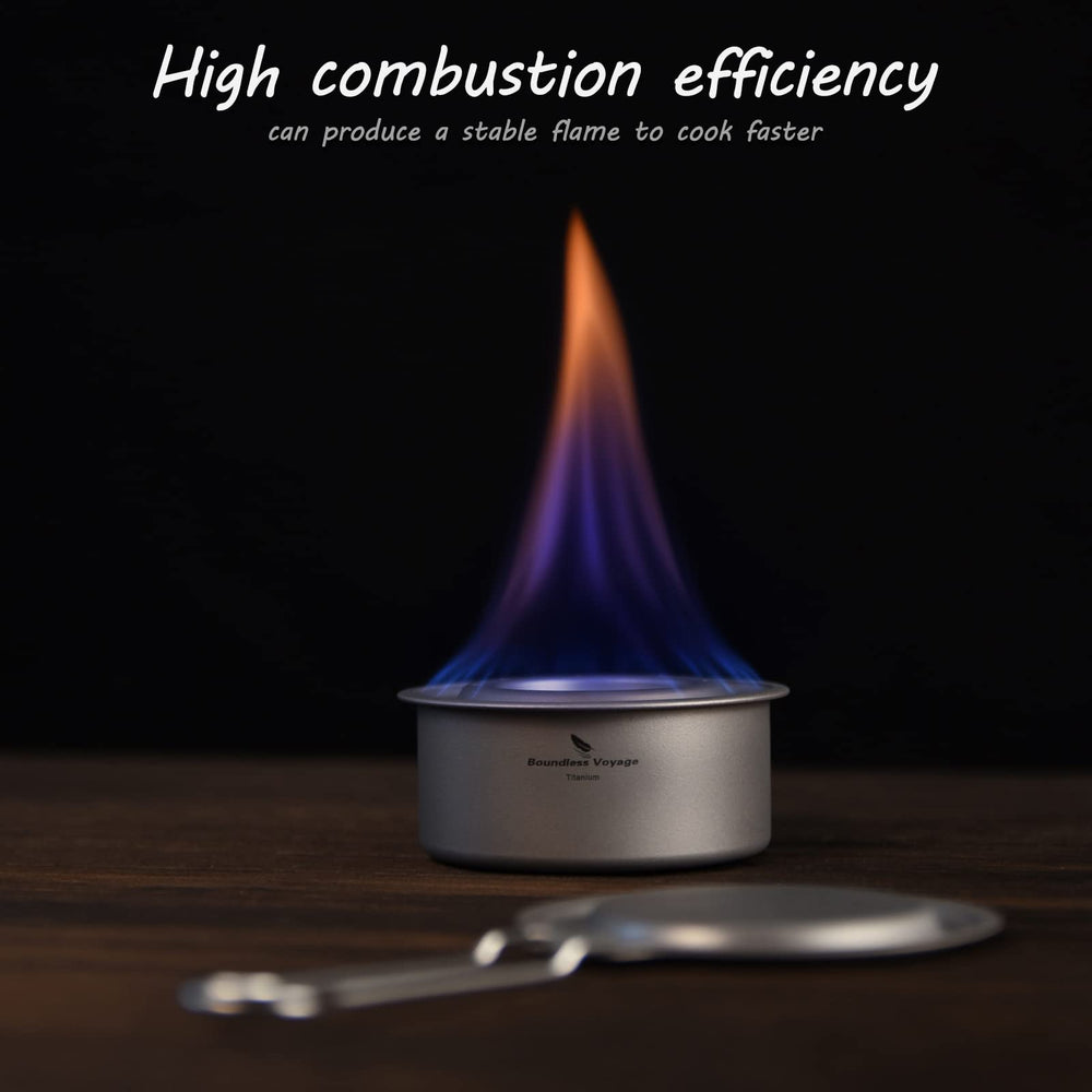 Boundless Voyage in-use cooking image illustrates quick meal preparation on trail.