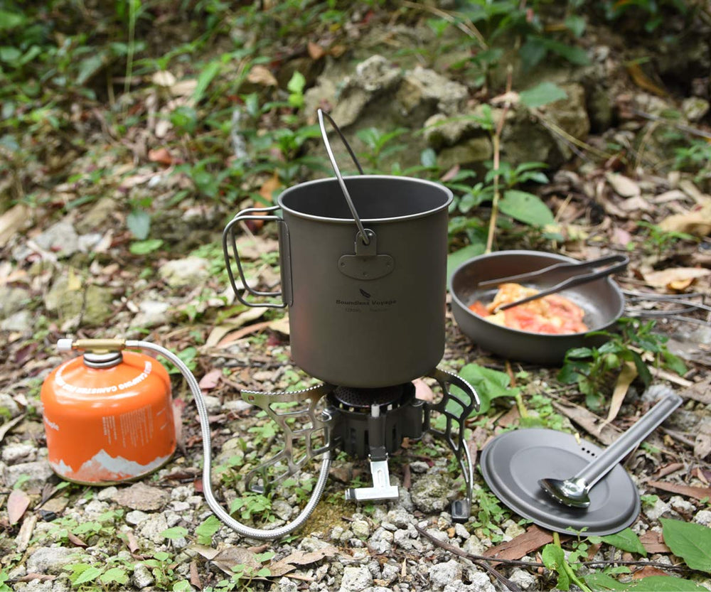 Boundless Voyage multiuse outdoor pot serves as cup, mug, or small cooking pot.