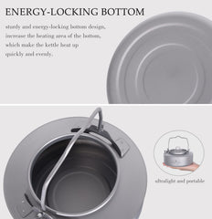 Boundless Voyage non-scalding cloth included for safe lifting when hot