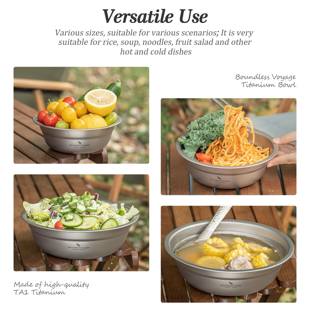 Boundless Voyage non-slip bottom keeps bowls stable during outdoor meals