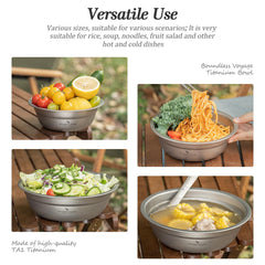 Boundless Voyage non-slip bottom keeps bowls stable during outdoor meals