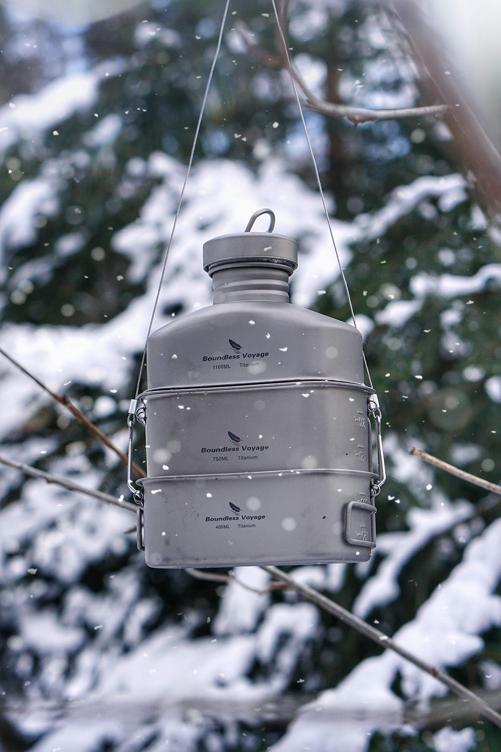 Boundless Voyage lightweight outdoor mess kit designed for camping trips