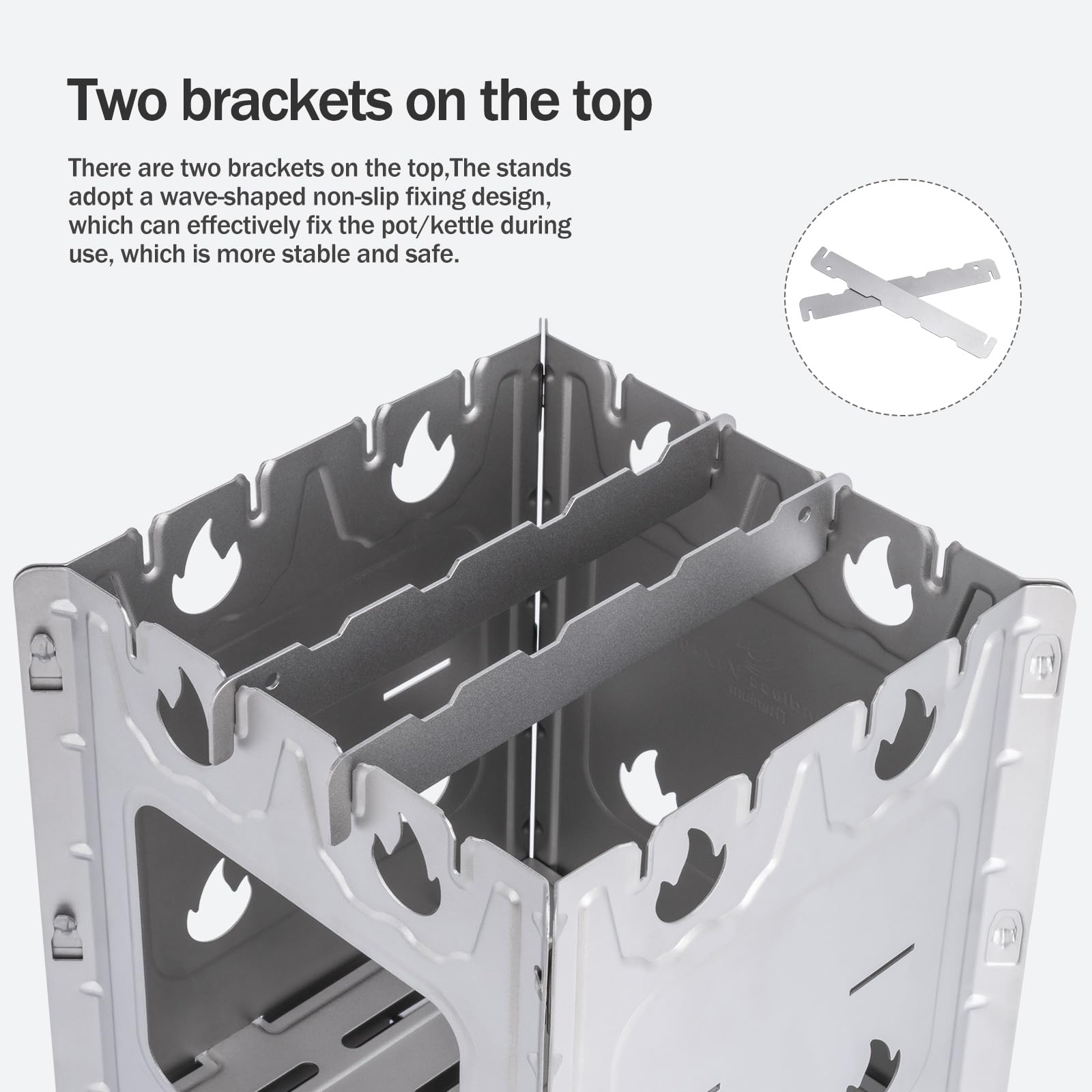 Boundless Voyage packable backpacking stove saves space in your pack.