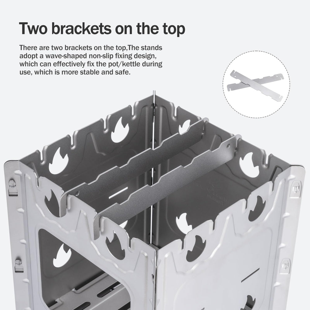 Boundless Voyage packable backpacking stove saves space in your pack.