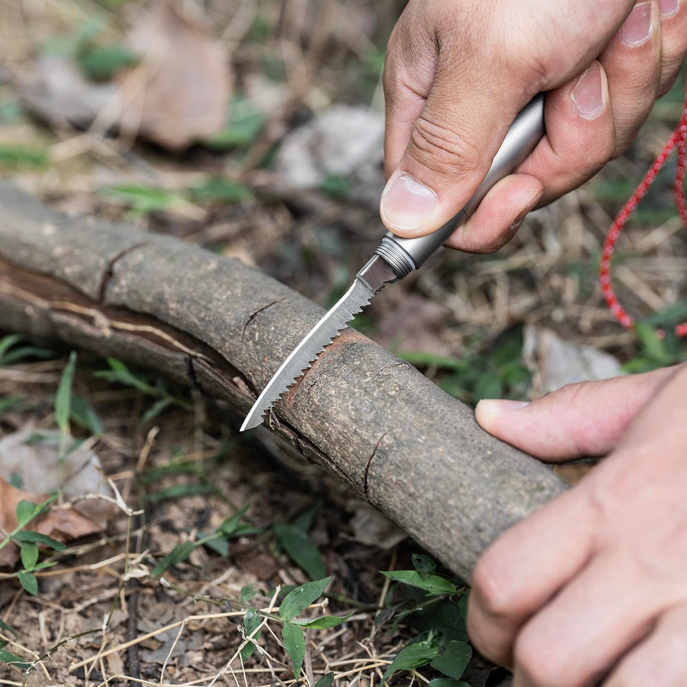 Boundless Voyage rust-resistant TA1 titanium construction for rugged outdoor use