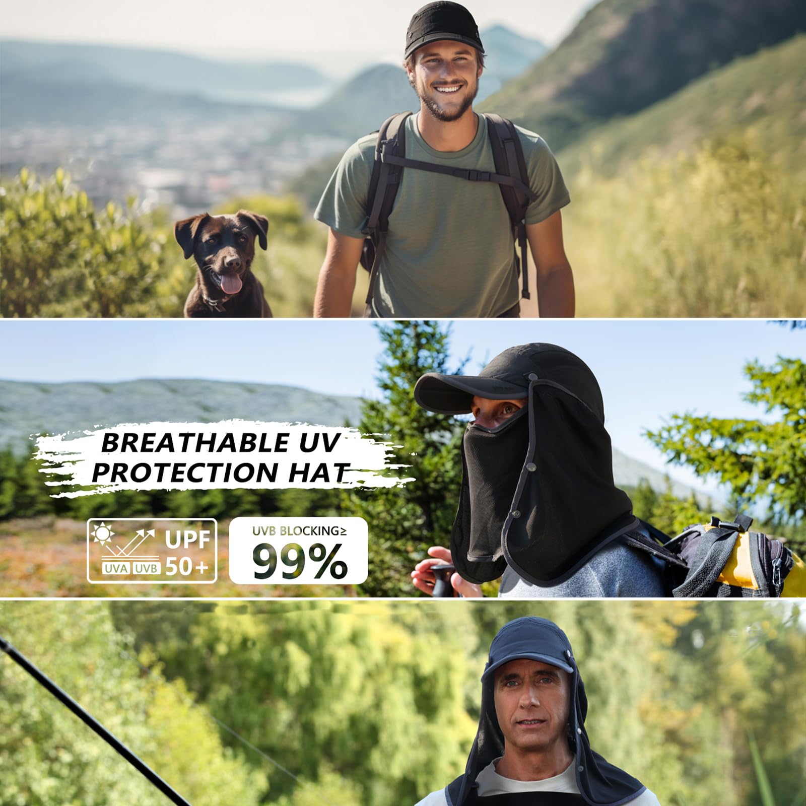 Boundless Voyage foldable design lets you pack the hat with ease.